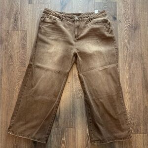 SHEIN Brown Women Jeans